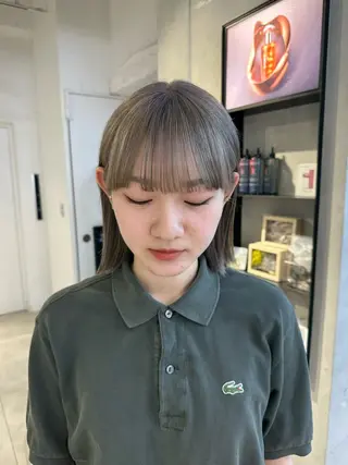 カラー ハイトーン特化 pepe🎀のヘアスタイル