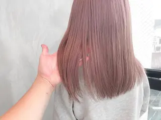 ミディアム カラー 韓国ヘア 店長NEGIのヘアスタイル