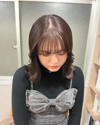 ミディアム 🌈いけだ あみ🌷のヘアスタイル