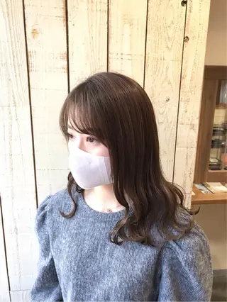 セミロング 福田 ジュンキのヘアスタイル