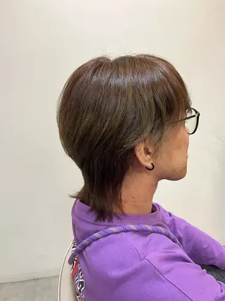 ミディアム カラー メンズ 仲谷 直のヘアスタイル