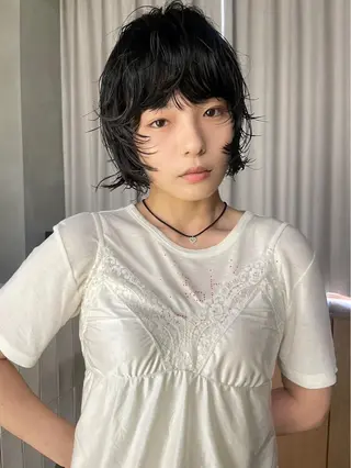 ショート パーマ WA KOのヘアスタイル