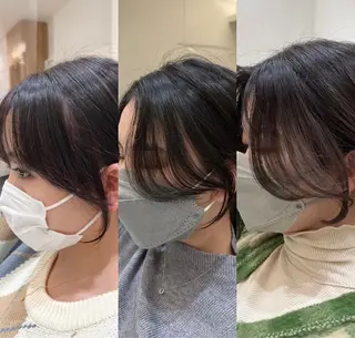 ミディアム 山田隆成/韓国カット バレ、ハイライト得意のヘアスタイル