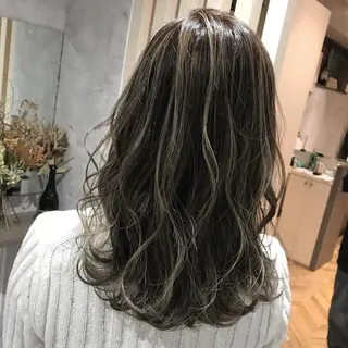セミロング カラー 髪質改善will hairdesignのヘアスタイル