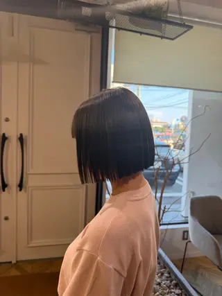 ショート 【yate'】 暖色/ボブ Noanのヘアスタイル