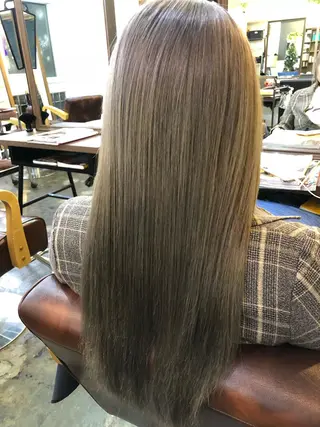 ロング 吉田 典弘のヘアスタイル