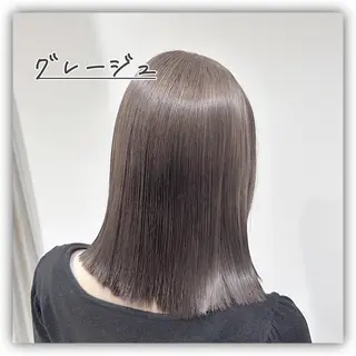 セミロング カラー ✨本格的韓国スタイル 特化✨ﾊﾙｶ✨️のヘアスタイル