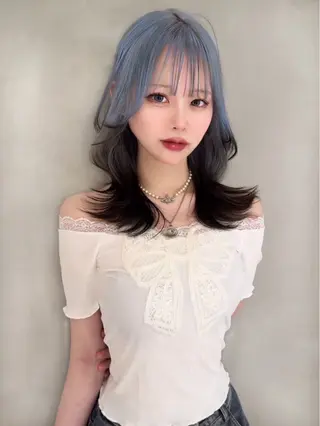 ロング カラー 透明感×韓国ヘア /Reiのヘアスタイル