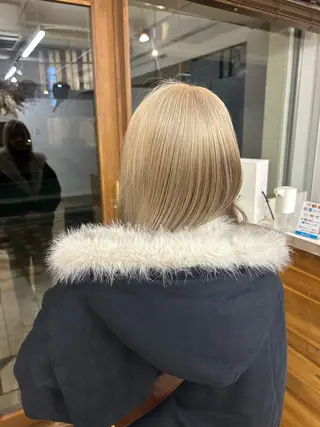 ミディアム カラー げん/梅田美容室 中崎町美容室のヘアスタイル