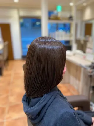 セミロング ☘️お悩み解決☘️ 岡部恒輝のヘアスタイル
