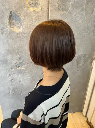 ショート 大久保 遥日のヘアスタイル