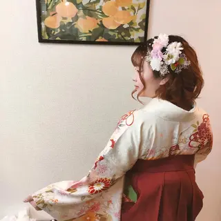 ヘアアレンジ HempBeauty 浅野アサミのヘアスタイル