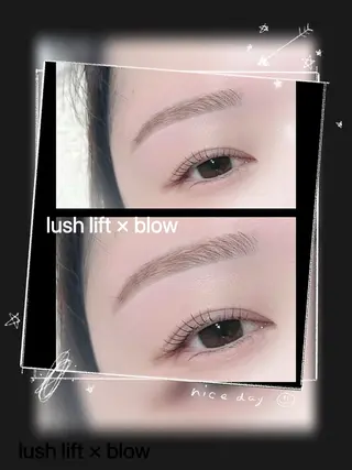 アイブロウ soo lash room nachiのマツエク・マツパデザイン