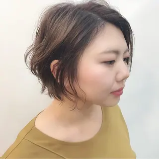 ショート 山野 稚奈のヘアスタイル