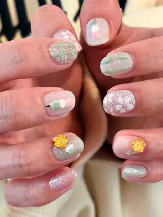 ネイル rina🎀 ご新規様受付中🌷のネイルデザイン