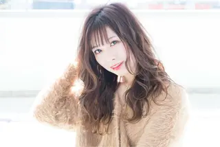 ロング カラー 小野 和摩のヘアスタイル