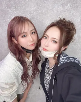 ロング カラー UNDER vr 【アンダーバー】のヘアスタイル