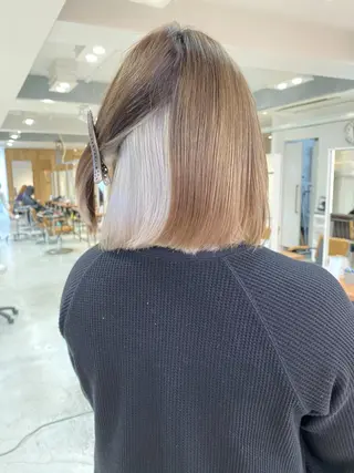 ミディアム カラー welring hair salonのヘアスタイル