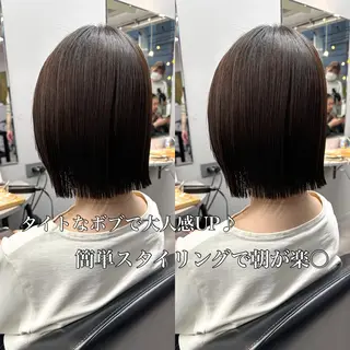 ショート カラー 美髪矯正・レイヤー 倉友哉のヘアスタイル