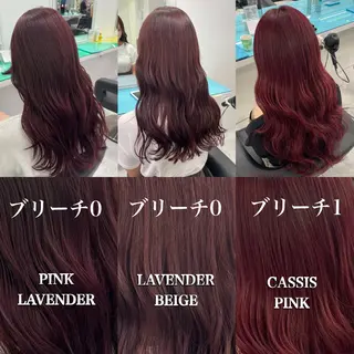 カラー ️🩷ハイトーン特化 RYUGA️🩵のヘアスタイル