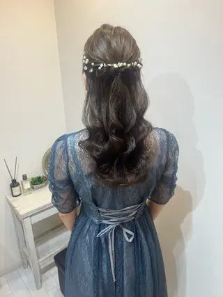 ロング ヘアアレンジ 🪞Unge チヒロ 女性限定のヘアスタイル