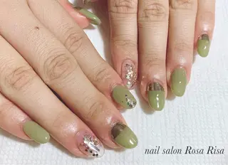 ミディアム ネイル ネイルスタジオ シェイクユアハンズのネイルデザイン