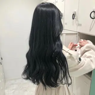 セミロング カラー ヘアアレンジ Over hair_ misakiのヘアスタイル