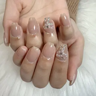 ネイル 🎀nana🫧 ワンホンネイル🎀のネイルデザイン