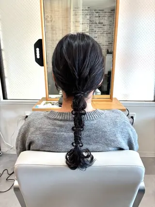 ロング rinrin 天文館のヘアスタイル