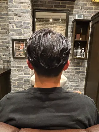 パーマ 【無料/特殊ヘア/ 上野/バーバー】東山のヘアスタイル
