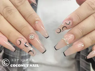 ネイル 神田 ココナッツのネイルデザイン