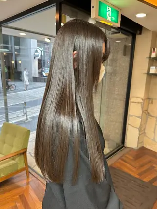 ロング カラー 矢野 晃平のヘアスタイル