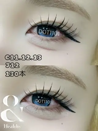 マツエク・マツパ DOT1101 a.i🌼のマツエク・マツパデザイン