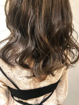 ロング カラー ヘアアレンジ レイヤー×ヘッドスパ *保田遥*のヘアスタイル