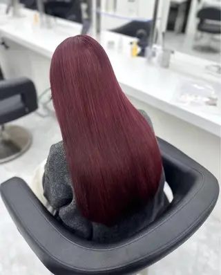 ロング ツヤ髪ハイトーン💖 💫Hikaru💫のヘアスタイル