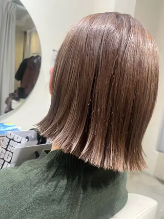 ショート ハイトーンカラー🩵 耳ツボジュエリー👂のその他イメージ