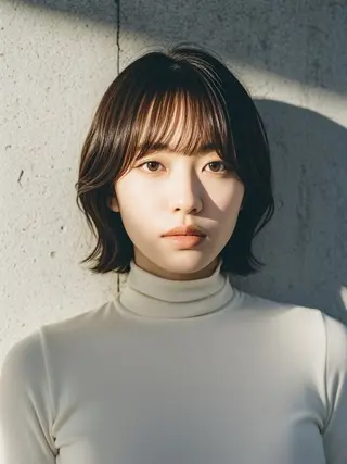 ショート ウルフカット 811 大阪梅田 ウルフのヘアスタイル