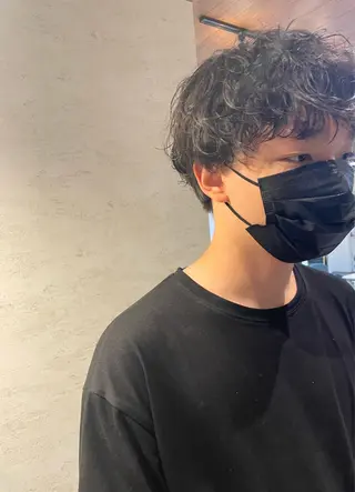 パーマ メンズ 美髪× ヘアセット✨Araiのヘアスタイル