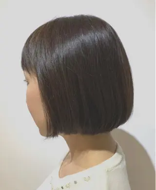 ミディアム 白髪世代特化 🌿飯塚京橋のヘアスタイル