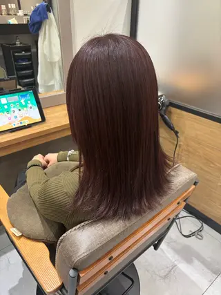 ミディアム カラー くさかみさき🌼暖色 /耳つぼ/オタク🌼のヘアスタイル