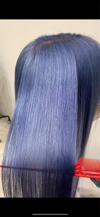 ロング カラー れい🫧 ハイトーン特化のヘアスタイル