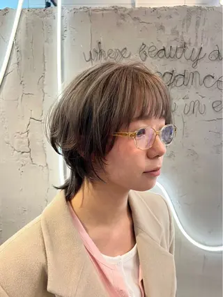 ショート カラー いぐちしょうた🫧 VISAGEbaskのヘアスタイル