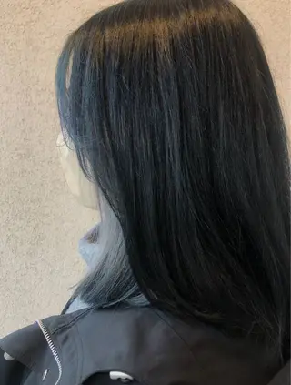 ミディアム カラー 榎並茉美【えなみまみ 】託児･駐車場ありのヘアスタイル