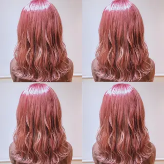 ミディアム カラー ヘアアレンジ 🦋レイヤー特化/ 羽エク/ナツミ🦋のヘアスタイル