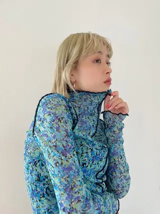 ミディアム 清家 浩貴のヘアスタイル