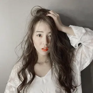 ロング カラー ヘアアレンジ 松岡 巨樹のその他イメージ