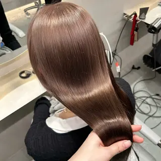 ロング カラー うるツヤハイトーン/ レイヤー⟡mayuのヘアスタイル