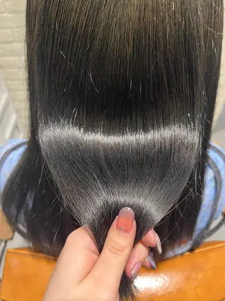 ロング カラー 髪質改善アンジュール かのんのヘアスタイル
