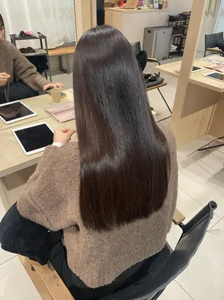 ロング カラー まとい  ︎︎のヘアスタイル