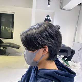 ショート カラー パーマ メンズ ✂️メンズカット ひろき✂️のヘアスタイル